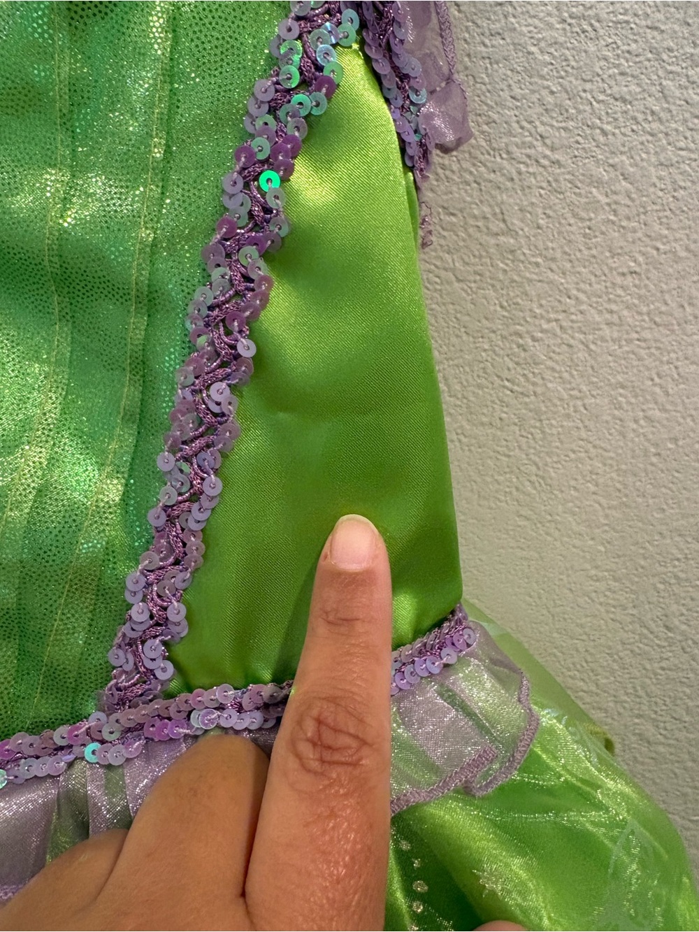 Disney Store Tinker Bell Halloween Costume Toddler Girls Size 5/6 Fairy Princess - Picture 14 of 16